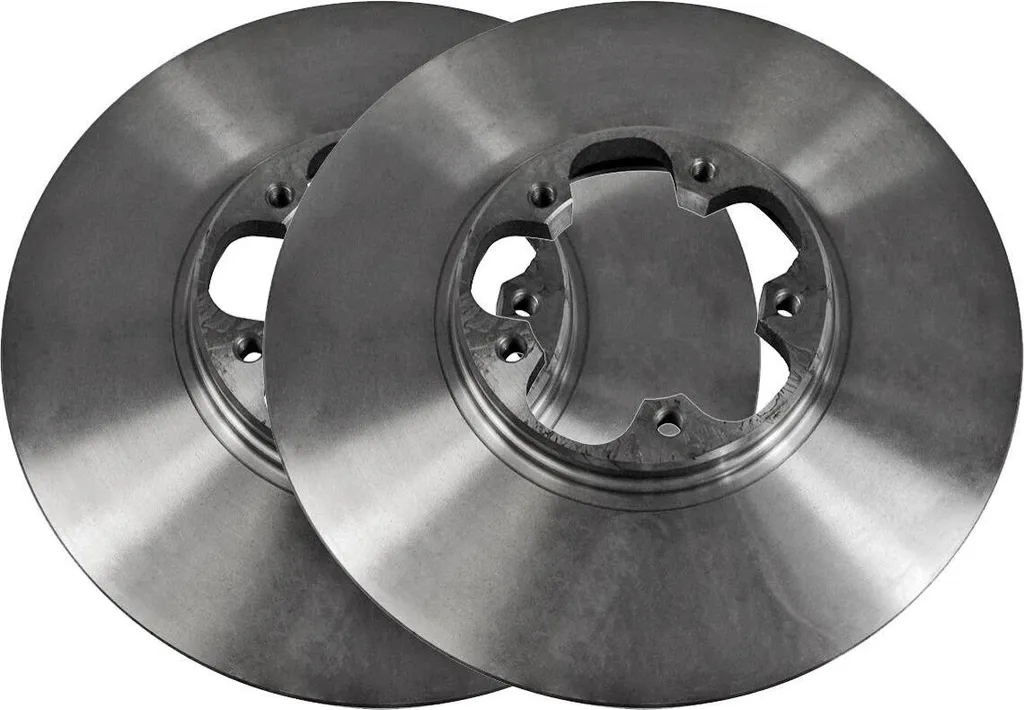 Paire de Disques de Frein Avant Ventilés pour Ford Transit Kasten