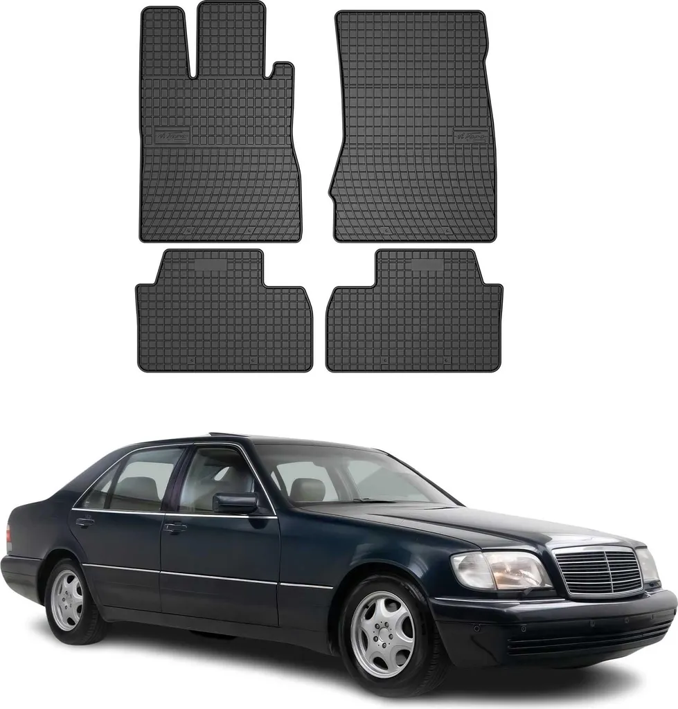 Tappetini in Gomma Mercedes S-Class W220: Viaggia Senza Pensieri