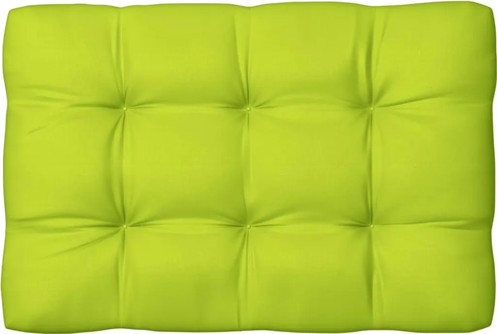 Arredo Pallet Elegante: Set 3 Cuscini vidaXL Verde Chiaro Tessuto - 12