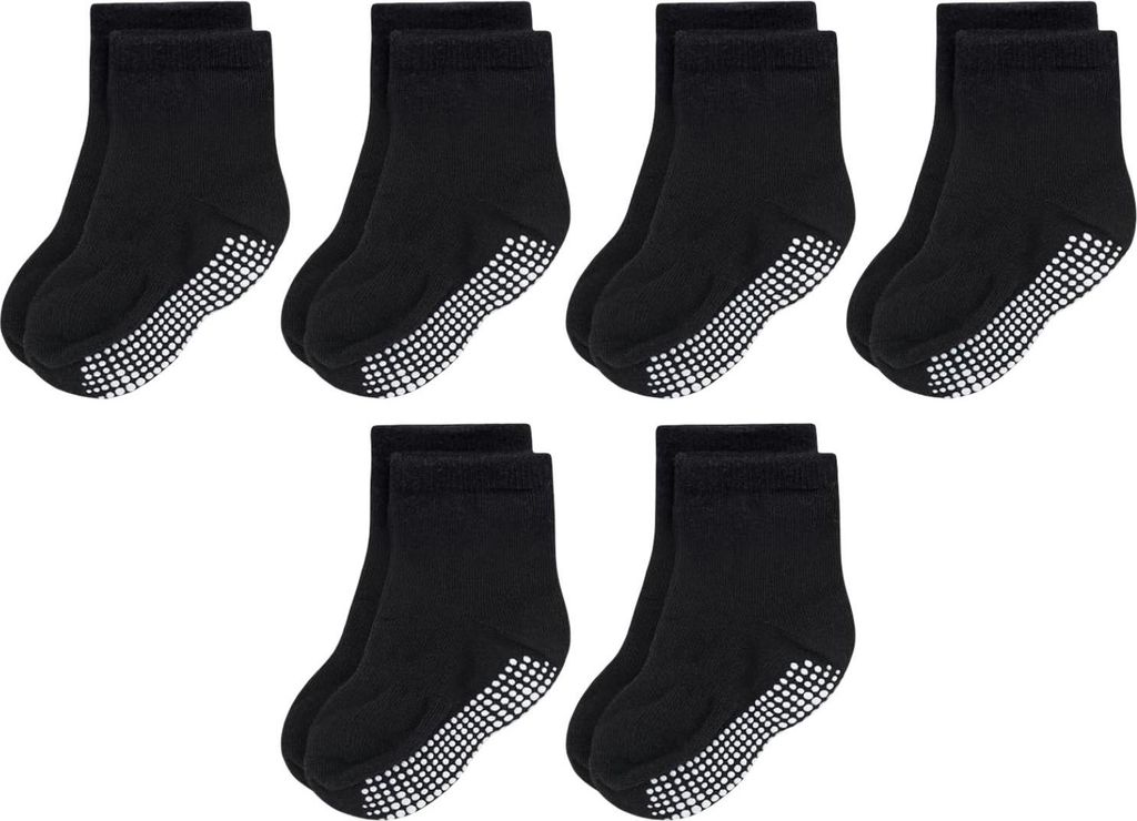 Anti-Rutsch-Socken für Babys 1-6 Monate Baumwolle 6 Paar Produktbild 