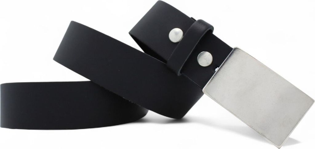 FRONHOFER Herrengürtel echt Leder Gürtel 4cm Koppelschnalle glänzend Jeansgürtel