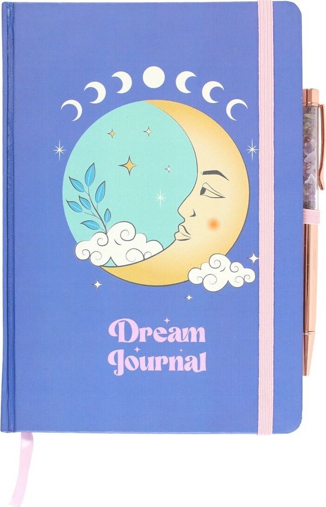 Something Different - Tagebuch und Stift "Dream", Amethyst Set SD5701 (Einheitsgröße) (Blau/Gelb/Grün)