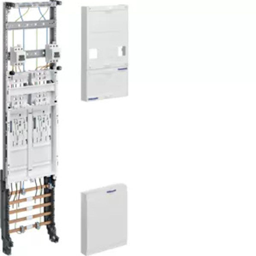 HAGER Komplettfeld univers Z 2ZP BKE-I 1-feldig