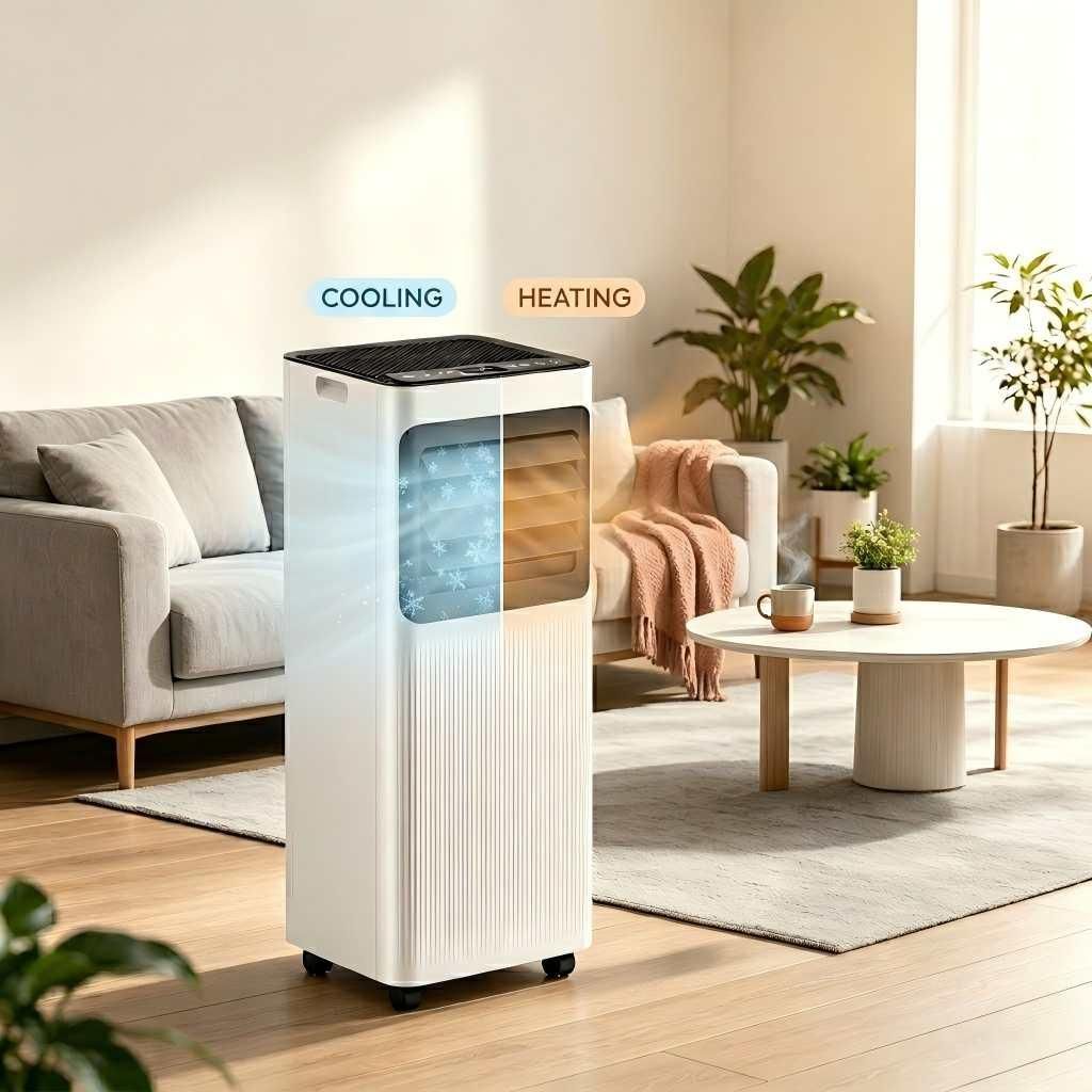 Climatiseur AIORBER 7000 BTU/h, climatiseur 4-en-1 avec Image du produit 
