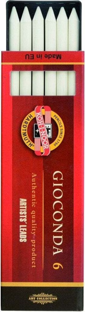 KOH-I-NOOR Artist's Leads White Sada umelých uhlíkov 5,6 mm Obrázok produktu 