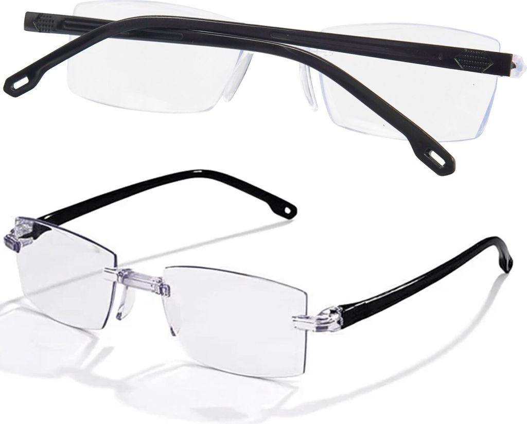 Selbstfokussierende Rahmenlose Brille +0,5 Bis +2,5 Produktbild 