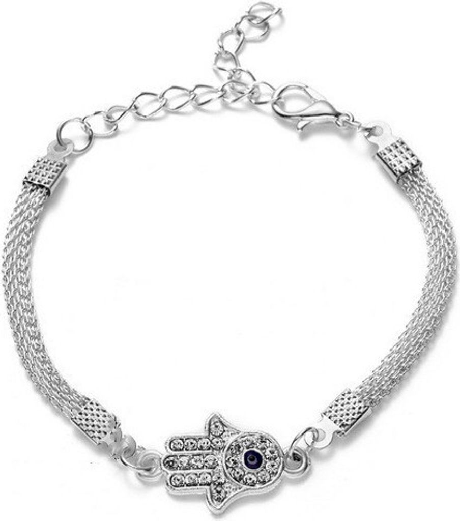 INF Auge des Bösen Armband Silber