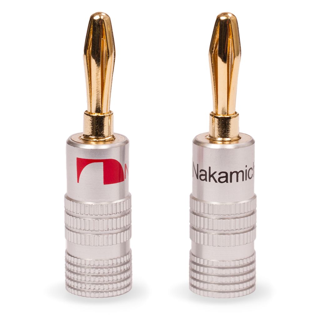 DE 8/ 16/ 40x Bananenstecker Lautsprecher High End Bananas Stecker Vergoldet 
