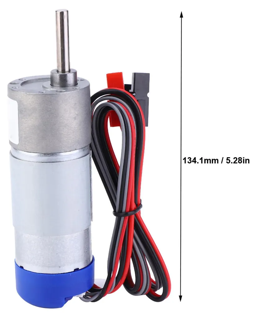 Moteur 100 tr/min 12V CC à encodeur pour kits robotiques et Tetrix - 10