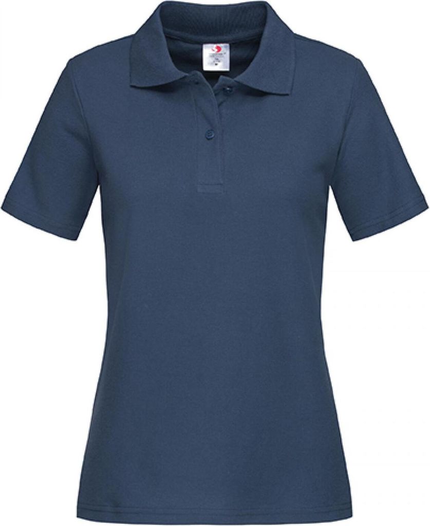 Stedman ST3100 | Damen Piqué Poloshirt 100 - Farbe: Navy Blue - Größe: L