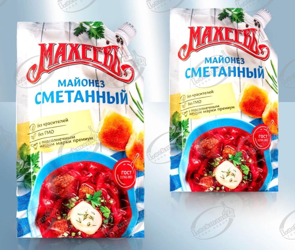 Maheev Mayonnaise „Schmand“, 380 g / 400 ml Produktbild 