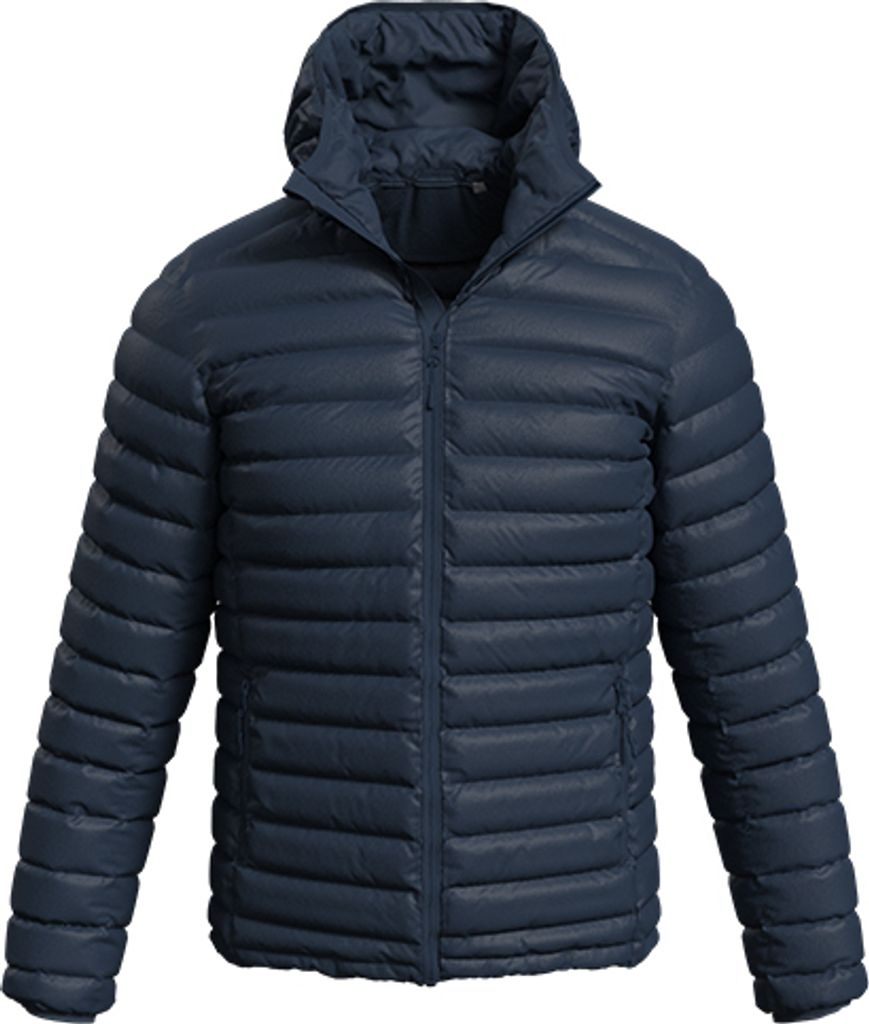 Stedman ST5420 | Herren Lux Padded Jacket Steppjacke - Farbe: Blue Midnight - Größe: 4XL