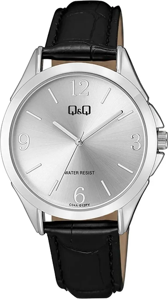 Orologio Donna Q&Q C04A-012PY Minimal Silver | Prezzo Imbattibile