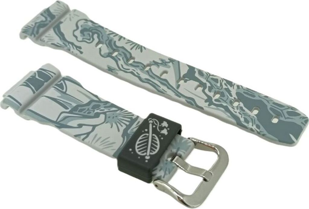 Casio G-Shock 10582113 Uhrenarmband Resin grau Muster DW-5600SLG-7