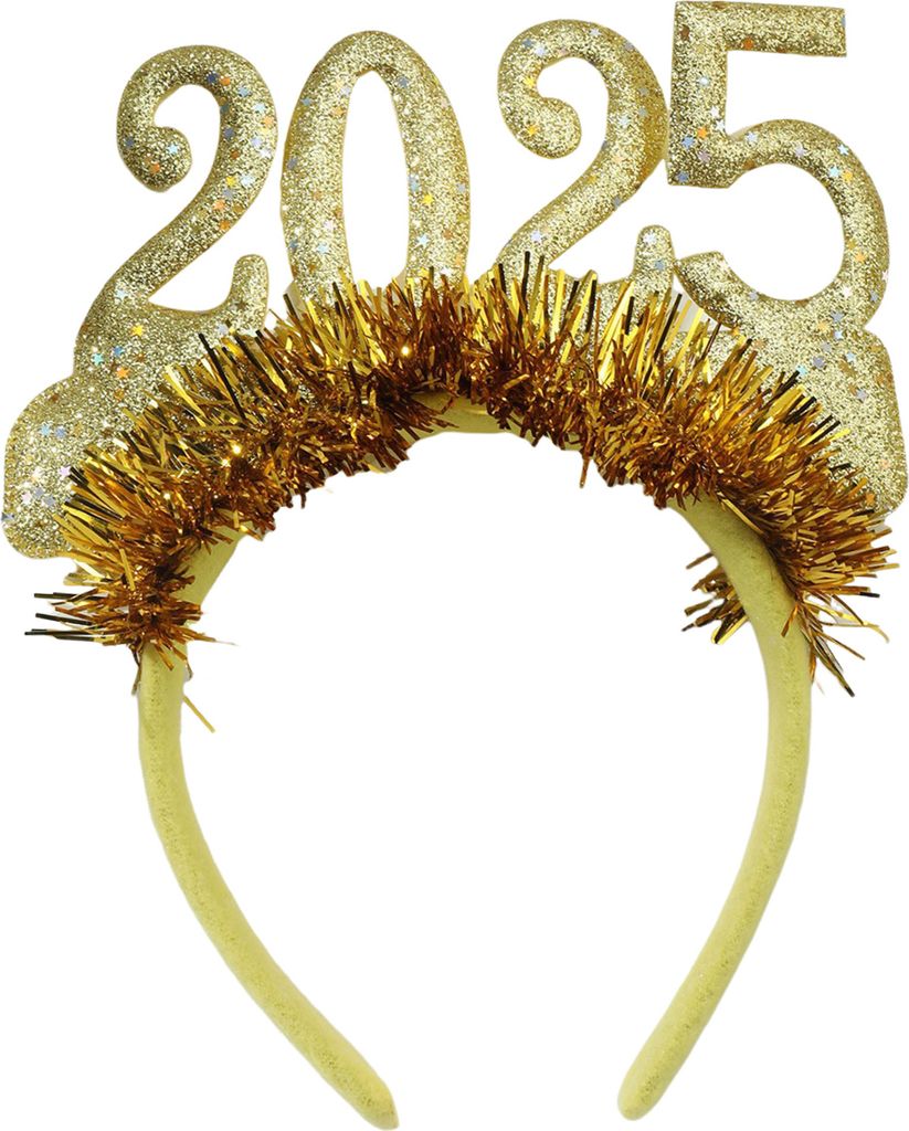 2025 Stirnband Glänzender Glitzer Neujahrsfeiern Musikfestivals Leichtes Haarband Haaraccessoire