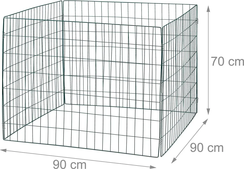 Grille à compost métal lot de 3 idéale pour optimiser l'aération bio
