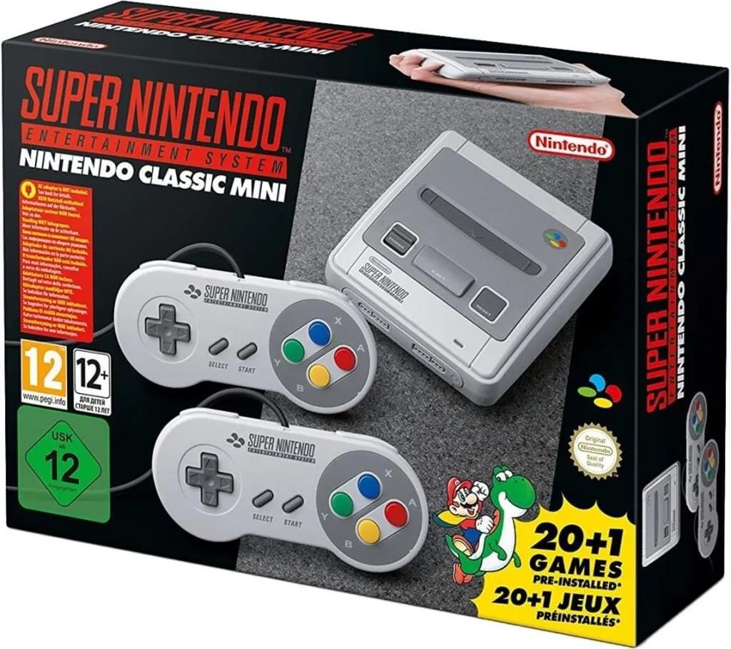 Nintendo Classic Mini: Super Nintendo - Die Mini-16-Bit-Konsole mit 21 fest installierten Spielen