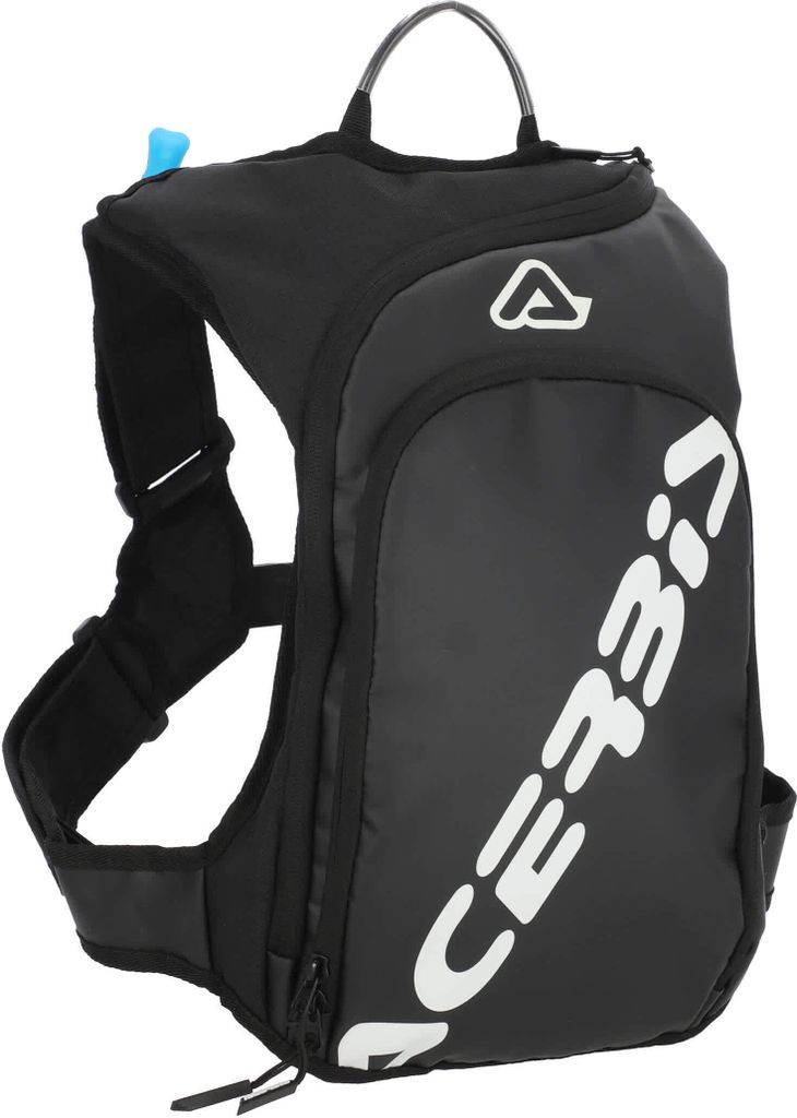 ACERBIS Sather Rucksack Schwarz/Weiß 9L Kapazität mit Wasserblase