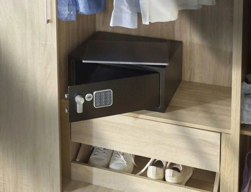 Coffre-fort de sécurité 24 litres Yale pour documents et objets de valeur - 11