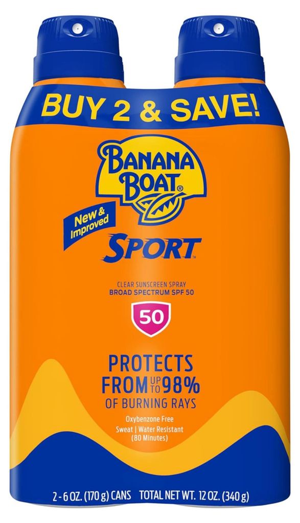 Banana Boat | Spray Zum Bräunen - 2x170ml - Spf 50 - Produktbild 