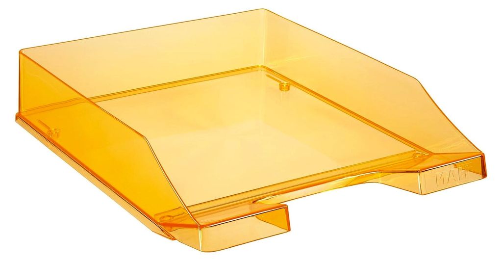 Briefablage Klassik, 1 STÜCK, Moderne, transparente und stapelbare Ablage im frischen Design bis Format A4/C4