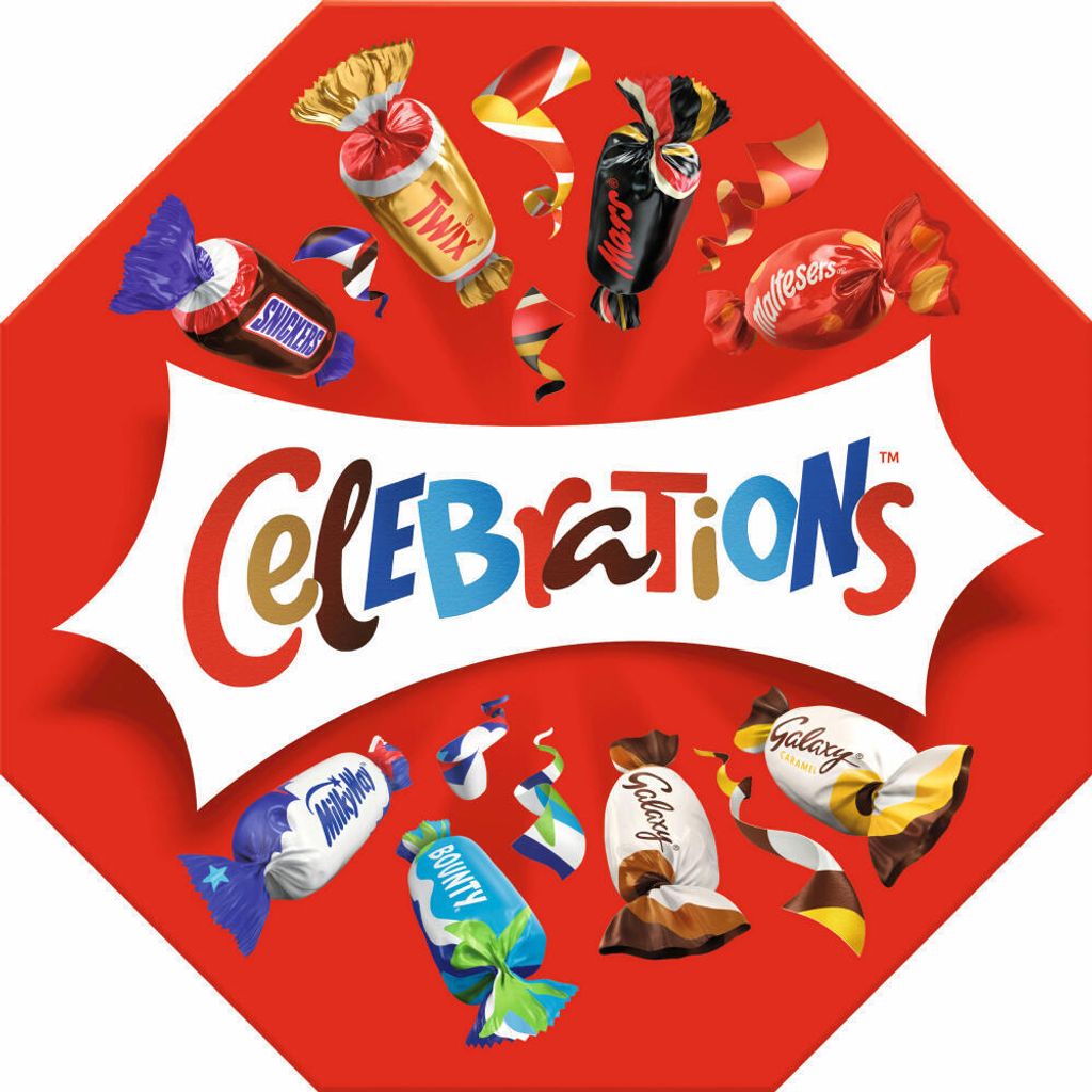Celebrations, Mini Schokoriegel, Schokolade, Mischung, Mix, Produktbild 