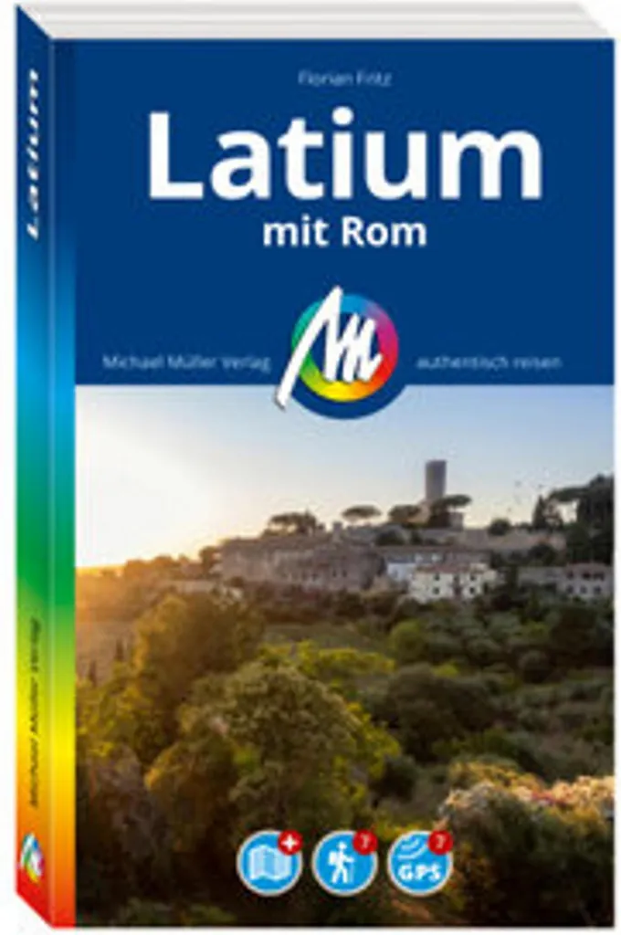 Voyager sans Stress dans le Latium Guide Rome Michael Müller Complet