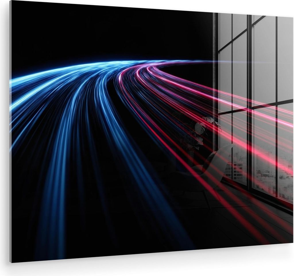 MuchoWow Glasbilder - Bilder auf Wandbild - Foto auf Glas 3-2 80x60 cm Wanddekoration aus Glas - Acrylglasbild - Acrylbilder - Wanddekorationen