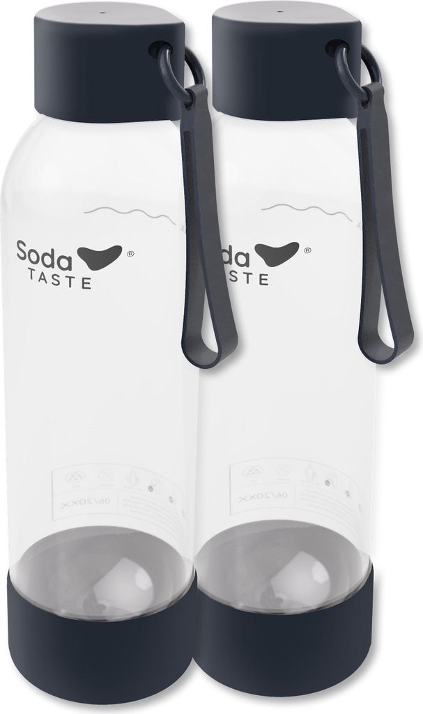 SodaTASTE Wasserflaschen - Doppelpack, je 1 Liter Produktbild 