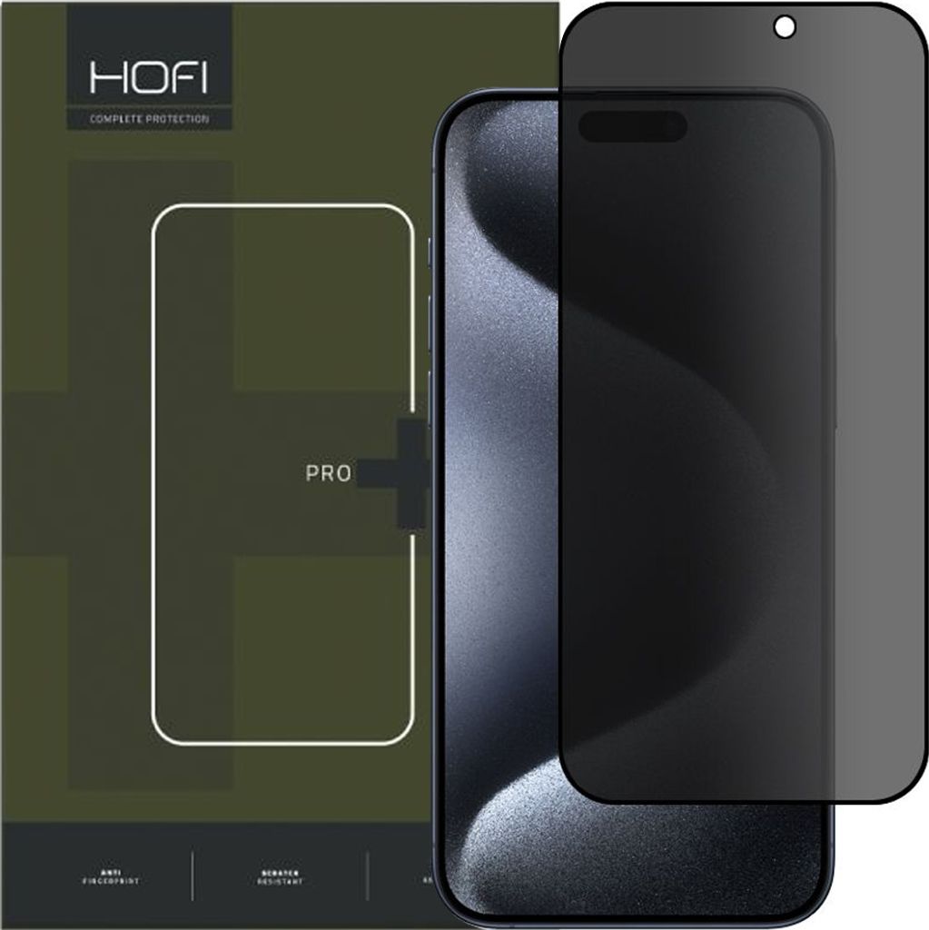 Hofi Anti Spy Glass Pro+ Privatisierendes Glas Iphone 15 Pro Privatsphäre