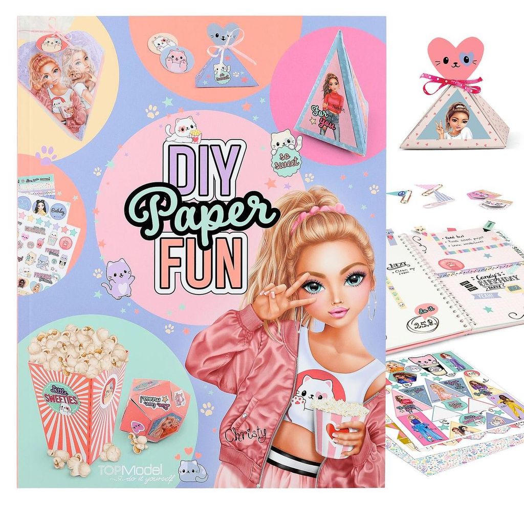 TOPModel DIY Paper Fun Book CUTIE STAR Immagine del prodotto 
