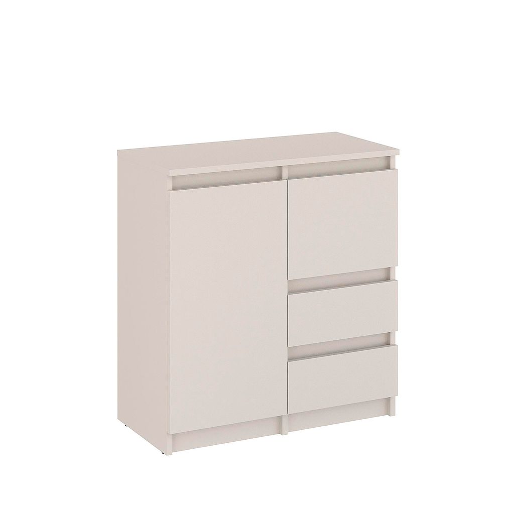 KOMTO Kommode mit 2 Türen und 2 Schubladen – Komodenschrank Produktbild 