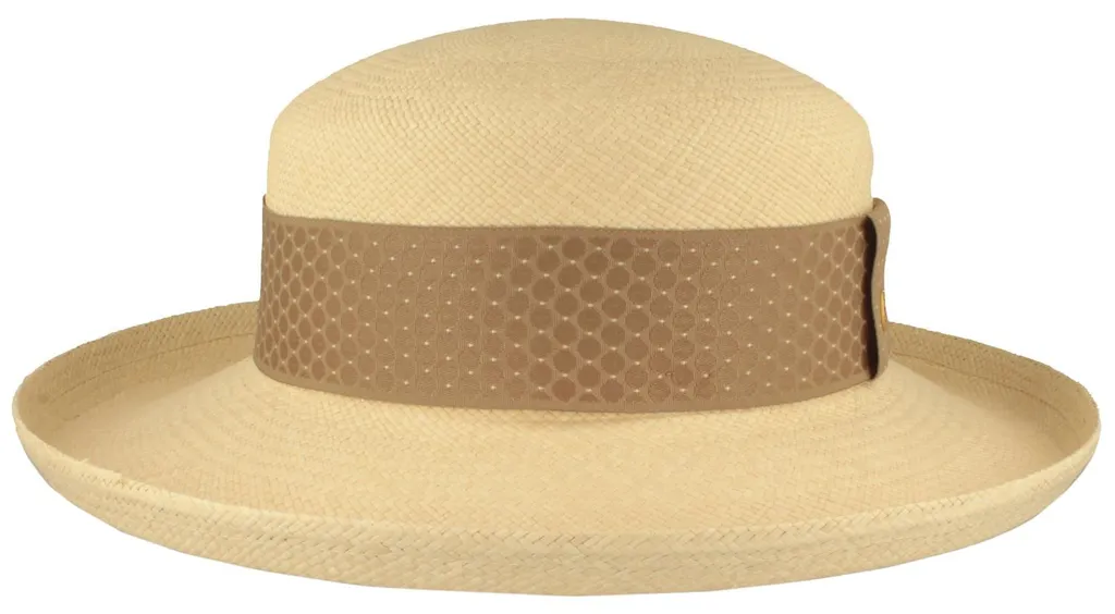 Chapeau de Paille Mayser Isabella Beige : Capeline Chic de Haute Qualité - 2