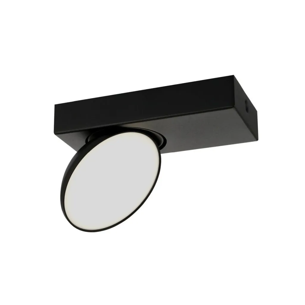 Lampe spot LED 5W CASTELIO SPL-31976-1B-BK Italux noir orientable