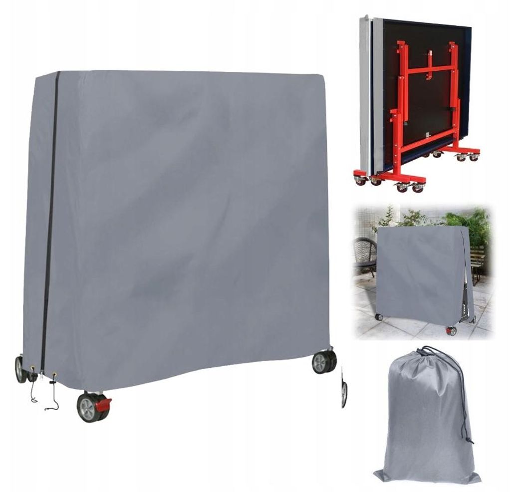 Pokrowiec Na Stół Do Tenisa Stołowego 185X165X70Cm Z Zdjęcie produktu 