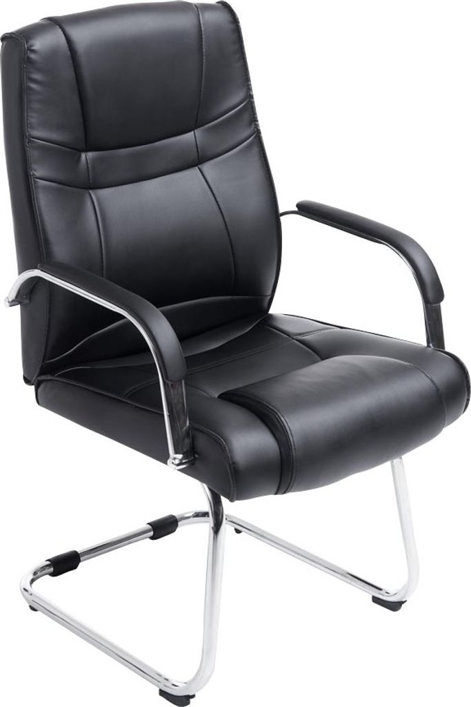 Besucherstuhl HLO-CP11 schwarz