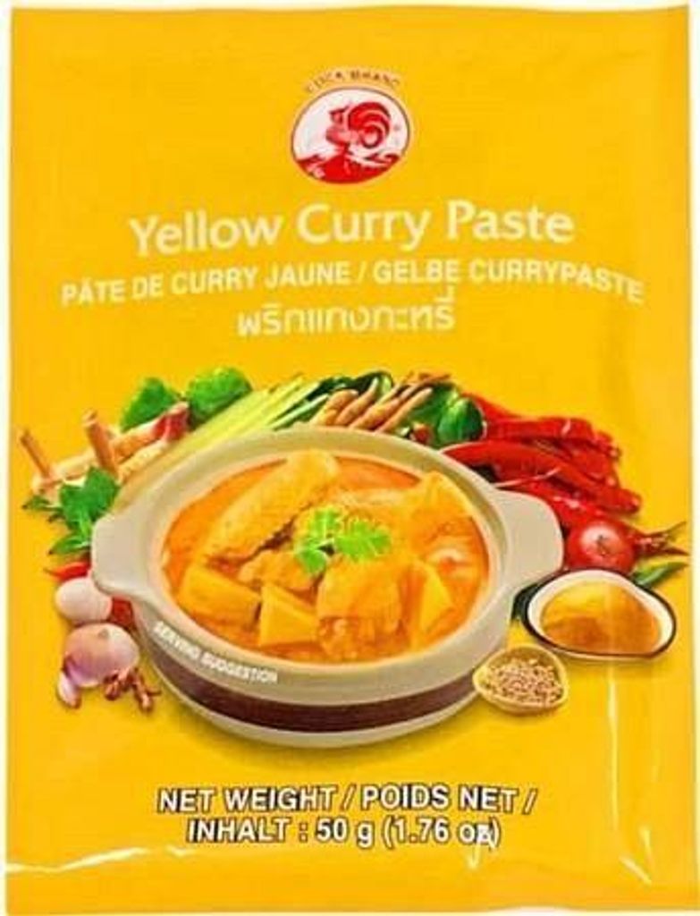 COCK Gelbe Currypaste 50g | Pasta di curry giallo Immagine del prodotto 