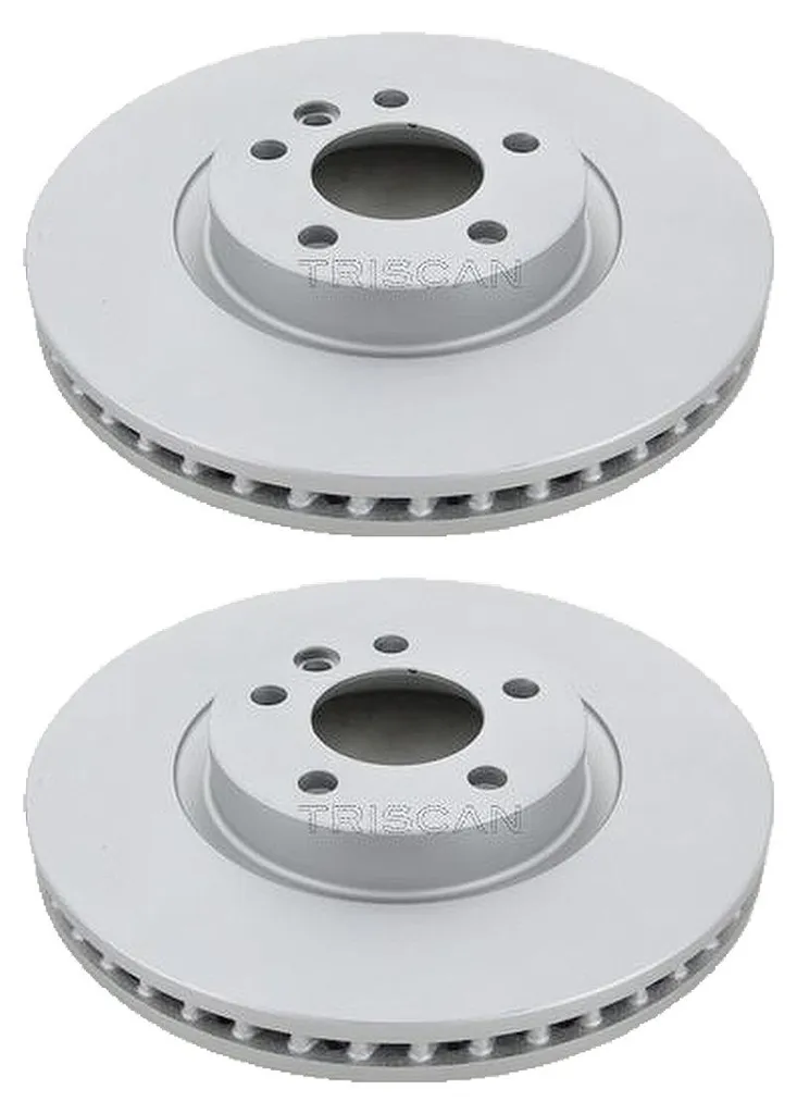 2 Disques frein TRISCAN 333 mm Ventilation optimale VW Transporter T5