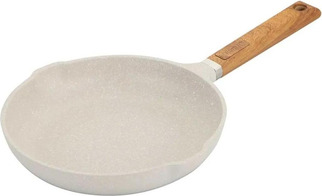Bergner Bratpfanne 24 cm Marmorbeschichtung Natur