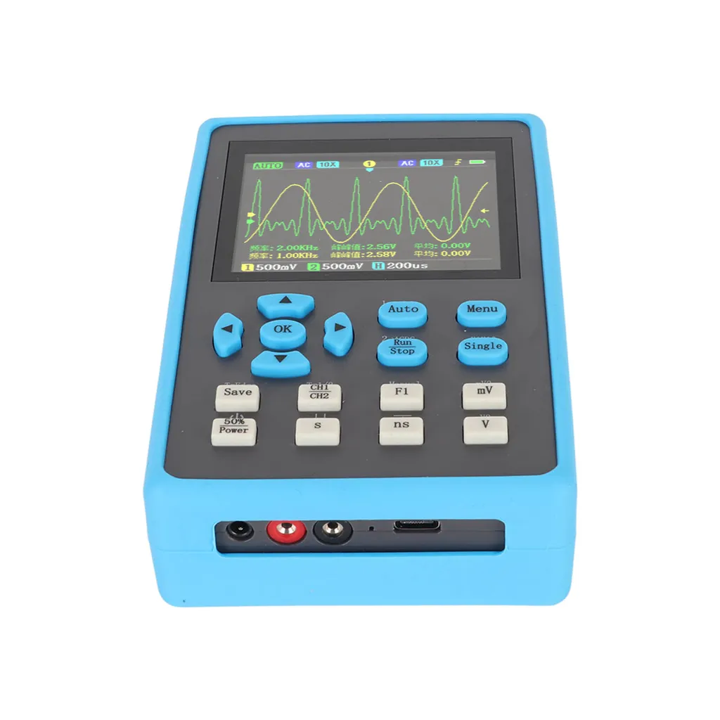 Oscilloscope portable pour maintenance industrielle et dépannage site