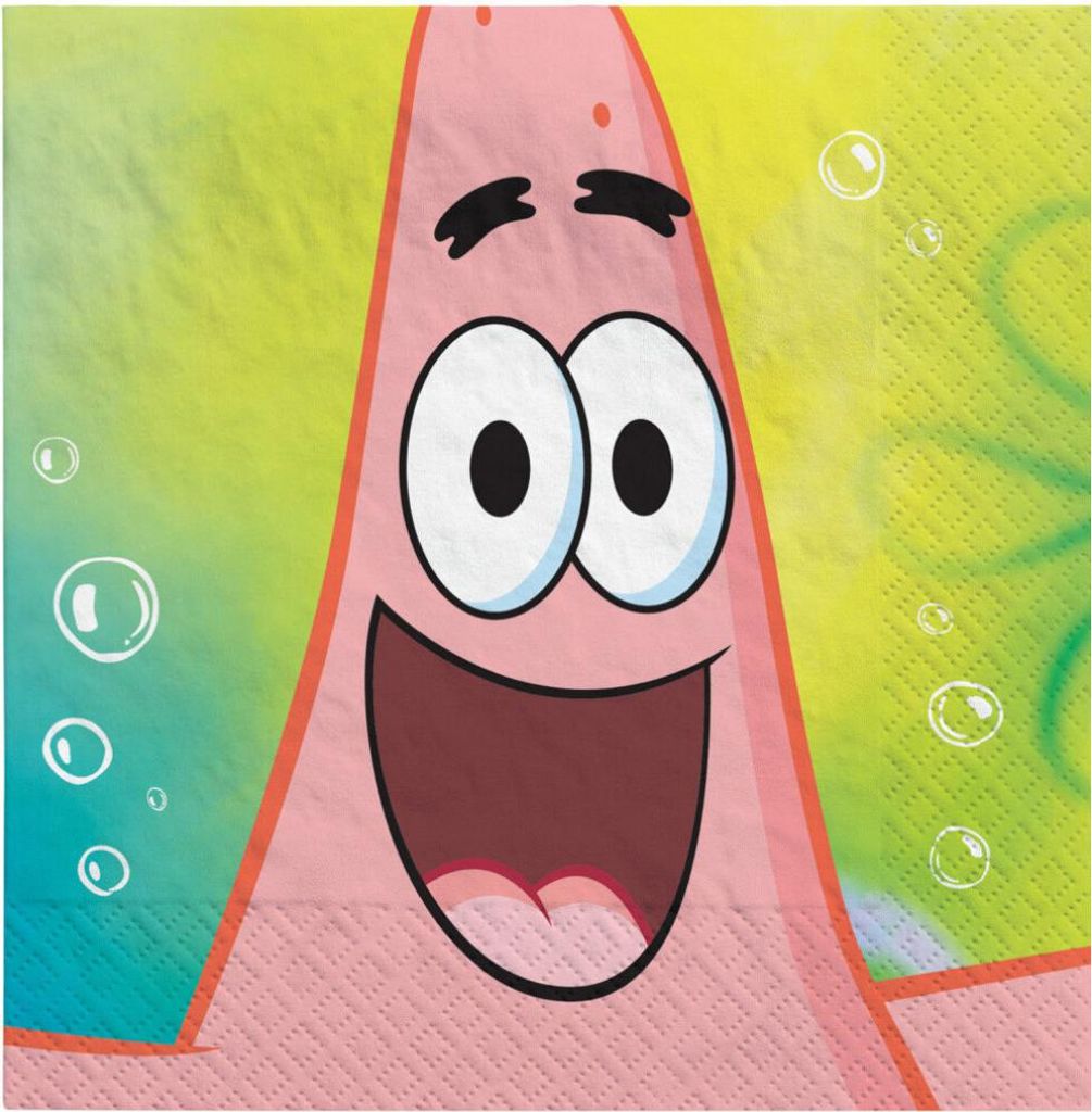 Spongebob 16 tovaglioli Immagine del prodotto 