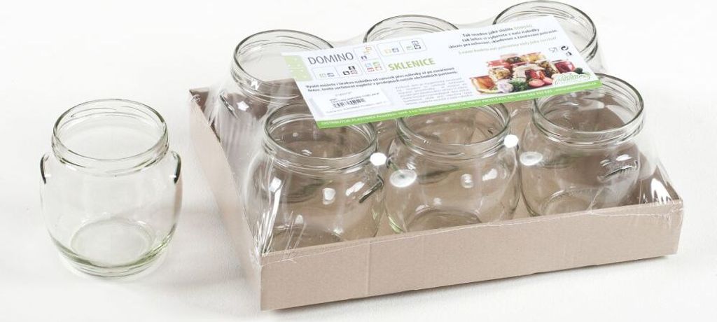 CZ sklen.zavař. 520ml- 6ks-AMFORA-TO82