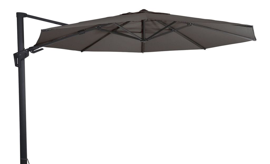 Lesli Living Ampelschirm "Virgo Flex" Grey Edition ø 3,5 m Produktbild 