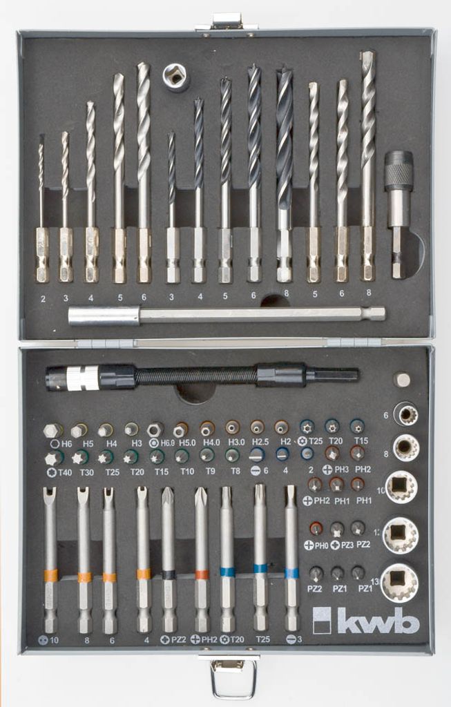 kwb 106300 Bohrer Bohrerset 67 Stück