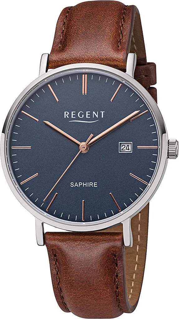 Montre Homme Regent F-1228 Idéale pour le Travail et Sorties Chic 40mm