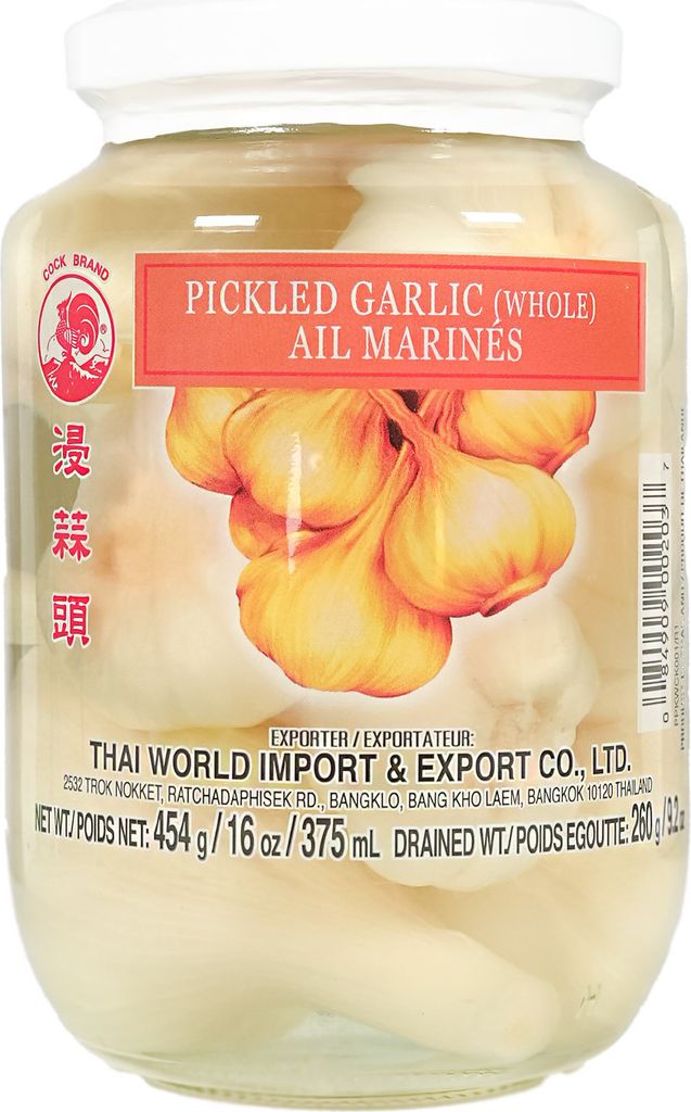 Cock Eingelegeter Ganzer Knoblauch 454g/ATG 260g