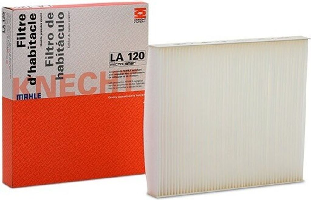 MAHLE Innenraumfilter LA 120 Pollenfilter für VW Golf VII Schrägheck (5G1, BQ1, BE1, BE2)