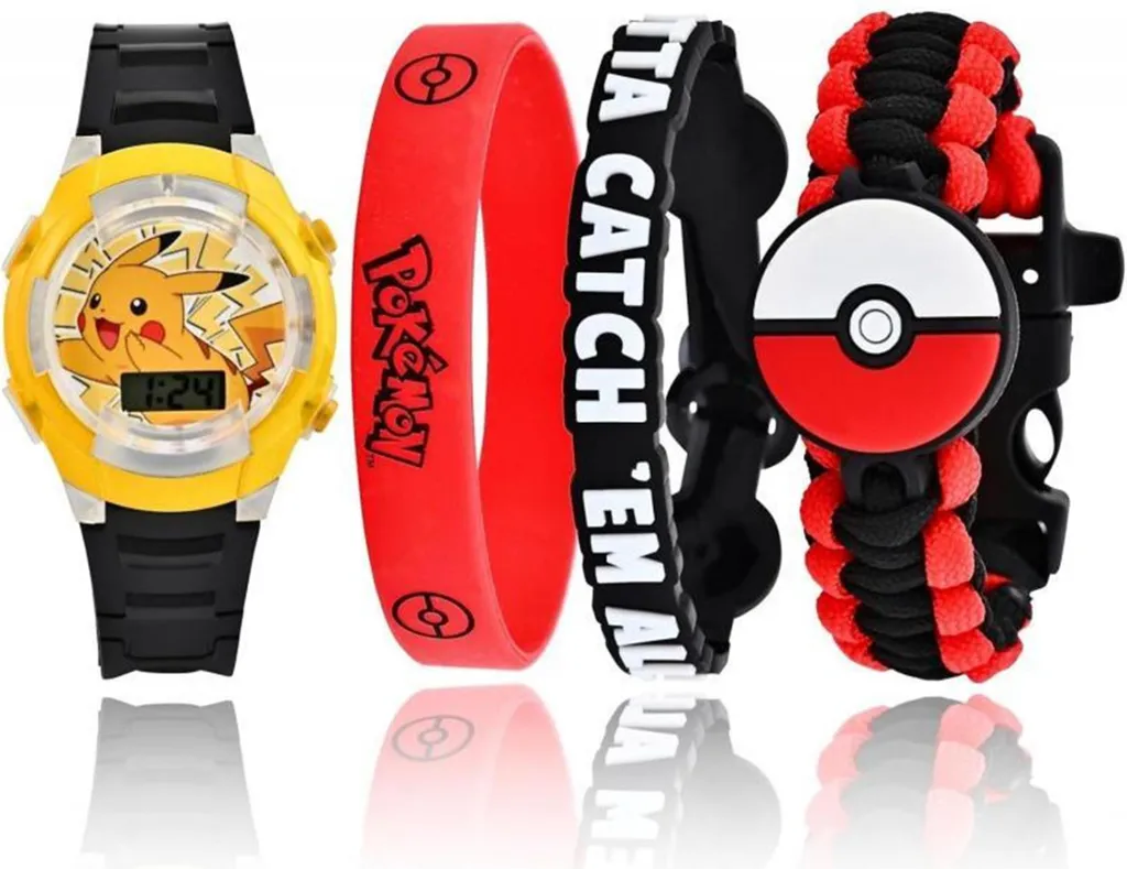 Offerta Orologio Pokémon Digital con Luci e Set 2 Cinturini