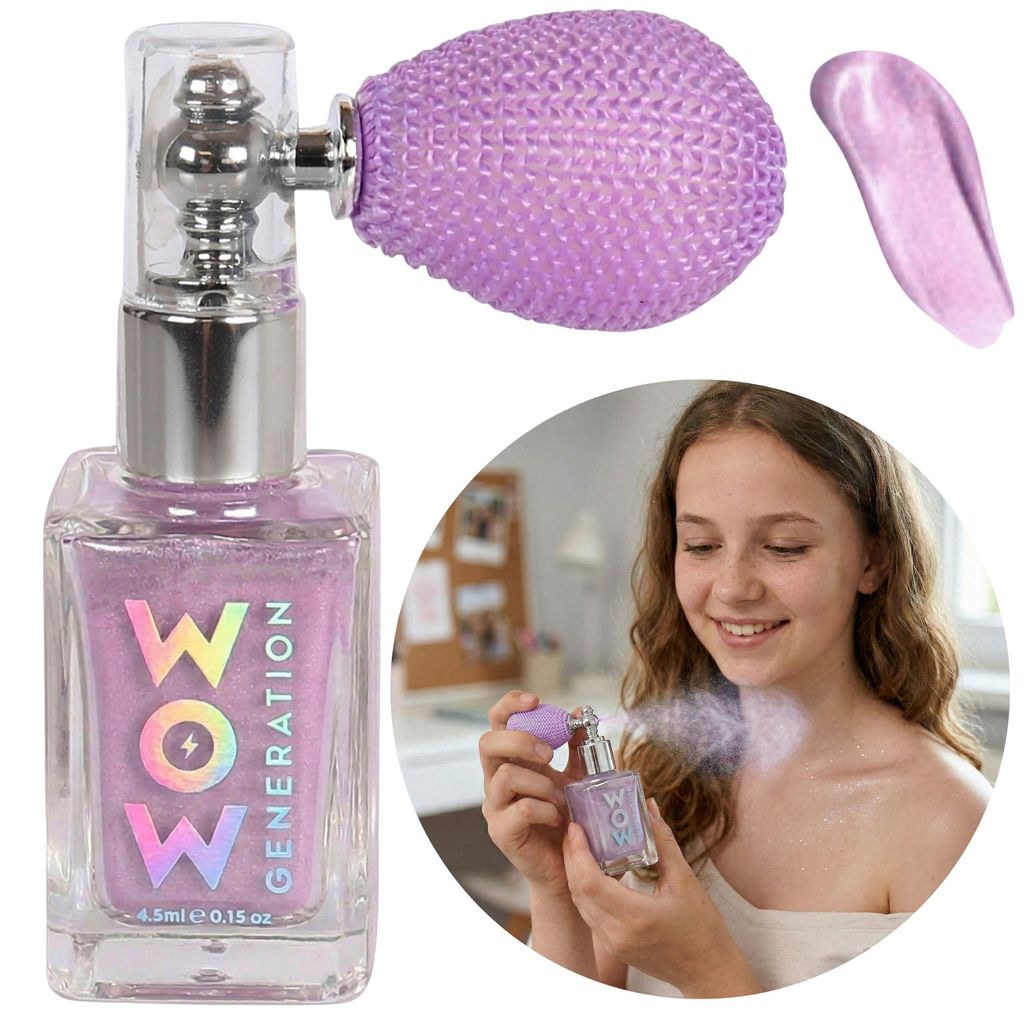 WOW Generation Aufhellendes Körperpuder-Spray, violetter Highlighter für Mädchen