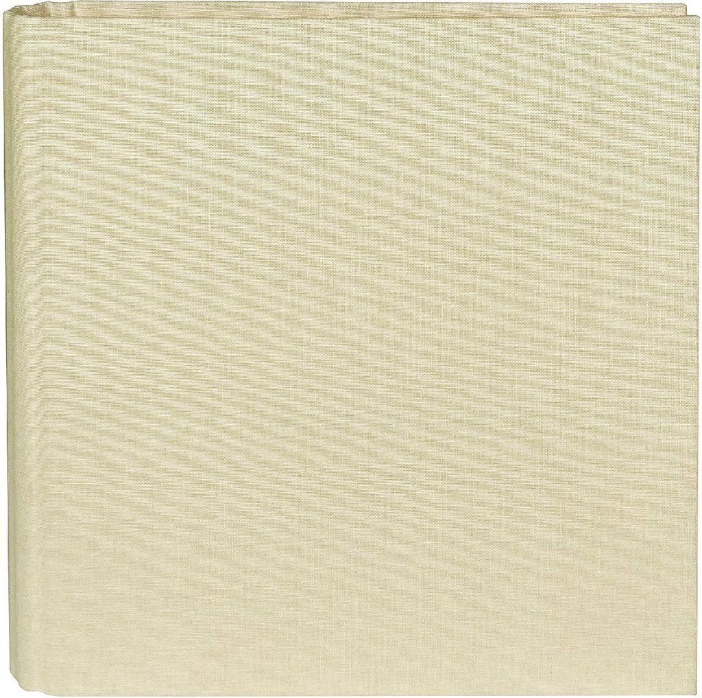 Goldbook Classeur à anneaux A5 Summertime Beige Toile 20x22 Image du produit 